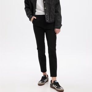 NEW GAP WOMEN PANTS Sz 6 BISTRETCH SLIM BLACK